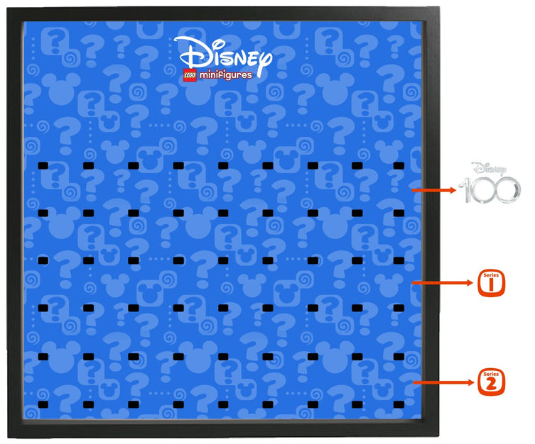 Lego Minifigures Display Frame Disney Large  Lego Disney Minifigures