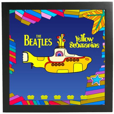 Frame for LEGO® Ideas The Beatles Yellow Submarine Minifigures