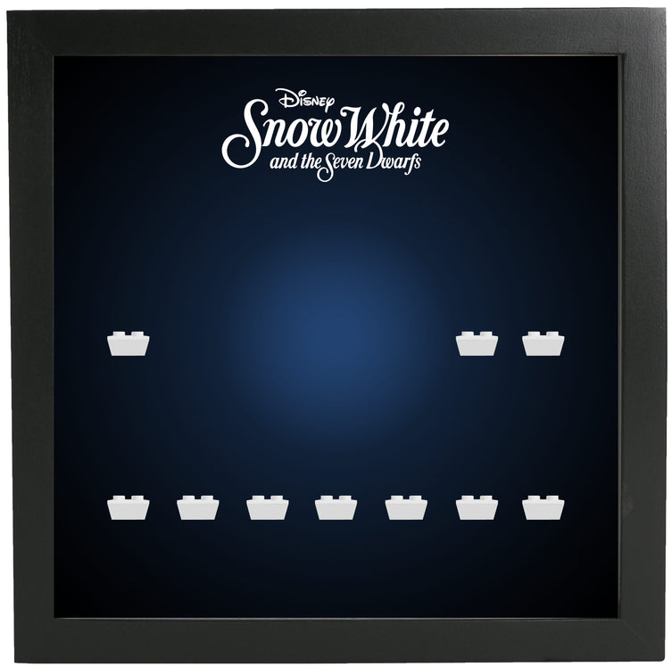 Lego Minifigures Display Frame  Lego Snow White and the Seven Dwar...