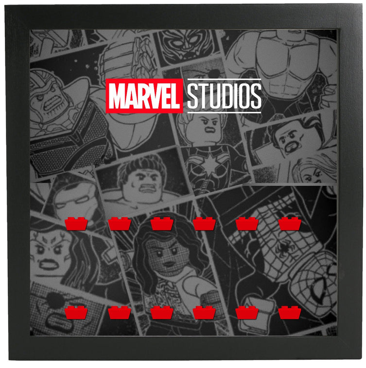 Lego Minifigures Display Frame  Lego Marvel Studios Series 2 Minif...