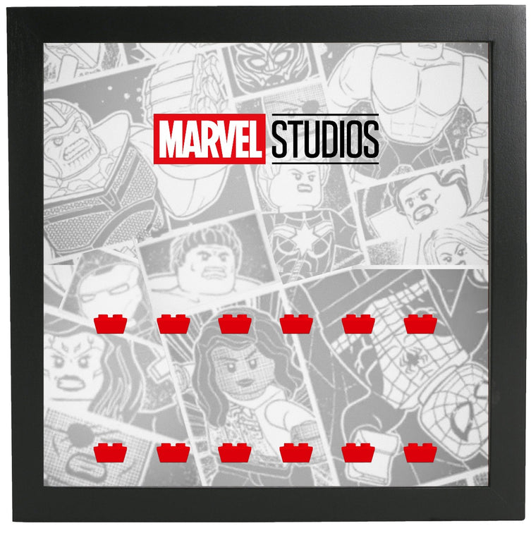 Lego Minifigures Display Frame  Lego Marvel Studios Series 2 Minif...