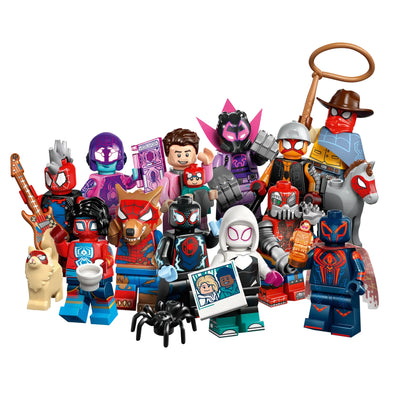 Spider-Man Across the Spider-Verse Complete Collection 12 LEGO Minifigures 71050