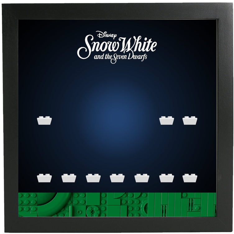 Lego Minifigures Display Frame  Lego Snow White and the Seven Dwar...