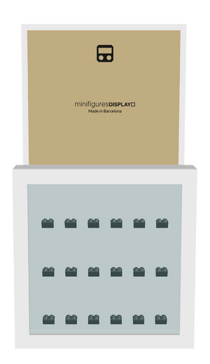 Lego Minifigures Display Frame Components