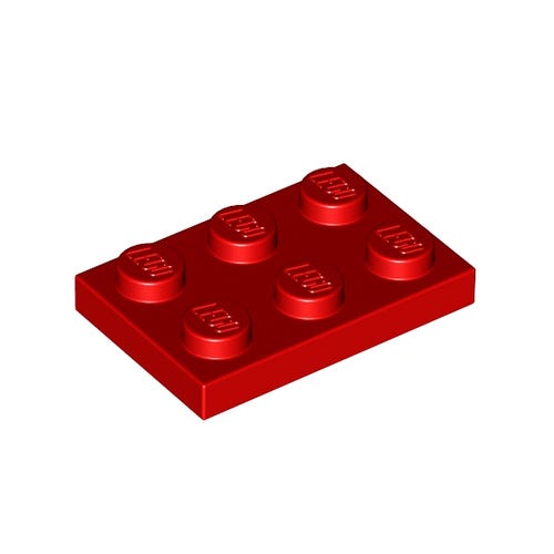 Lego Plate 2x3 (3021)