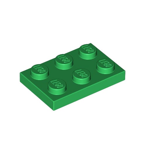 Lego Plate 2x3 (3021)