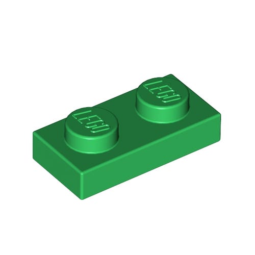 Lego Plate 1x2 (3023)