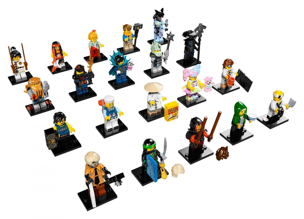 The Lego Ninjago Movie series Complete Collection 20 LEGO Minifigures 71019