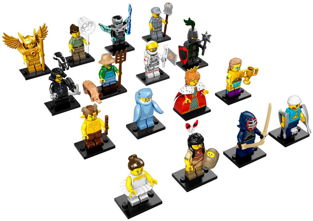 Series 15 Complete Collection 16 LEGO Minifigures 71011