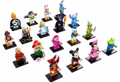 Disney Pixar Series 1 Complete Collection 18 LEGO Minifigures 71012