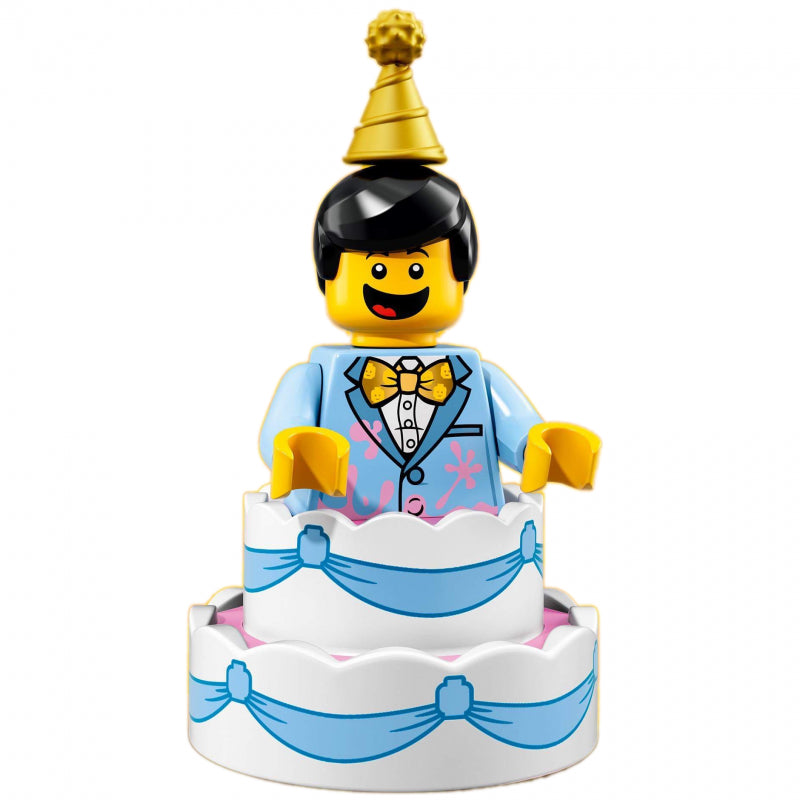 Birthday Cake Guy – Series 18 Lego Minifigure