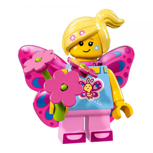Butterfly Girl – Series 17 Lego Minifigure