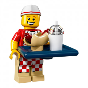 Hot Dog Man – Series 17 Lego Minifigure