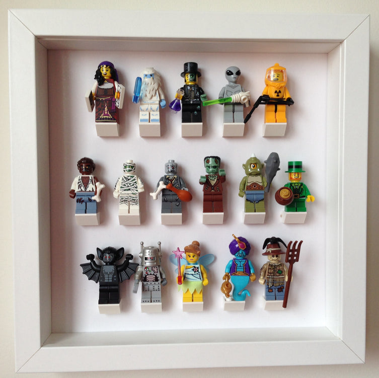 Lego Minifigures Display Frame Custom Small  for Lego Minifigures