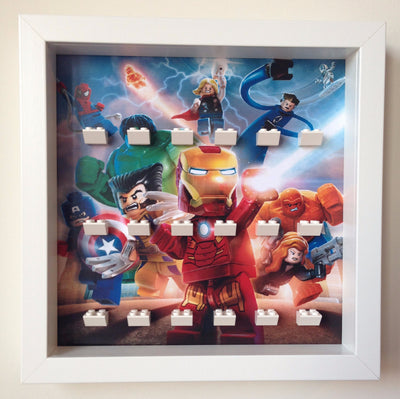 Frame for Lego® Marvel Super Heroes Minifigures