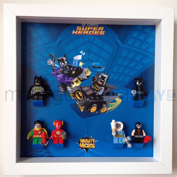 Lego Minifigures Display Frame  for Lego Mighty Micros (DC Super H...