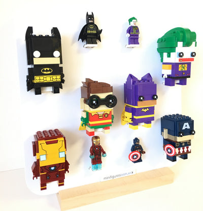 Display for Lego BrickHeadz Minifigures