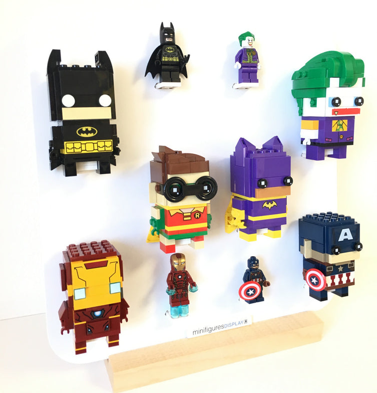 Lego Minifigures Display Frame  Lego BrickHeadz Minifigures