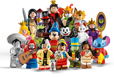 Disney 100 Complete Collection 18 LEGO Minifigures 71038