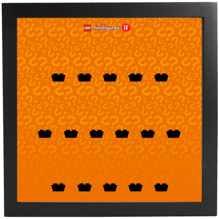 Lego Minifigures Display Frame  Lego Series 15 Minifigures 71011
