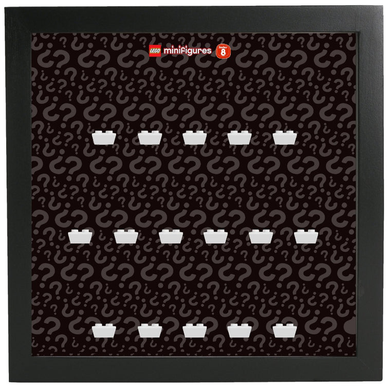 Lego Minifigures Display Frame  Lego Series 8 Minifigures 8833