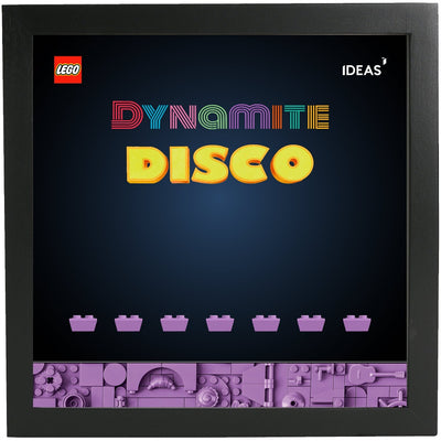Frame for LEGO® Ideas BTS Dynamite Minifigures