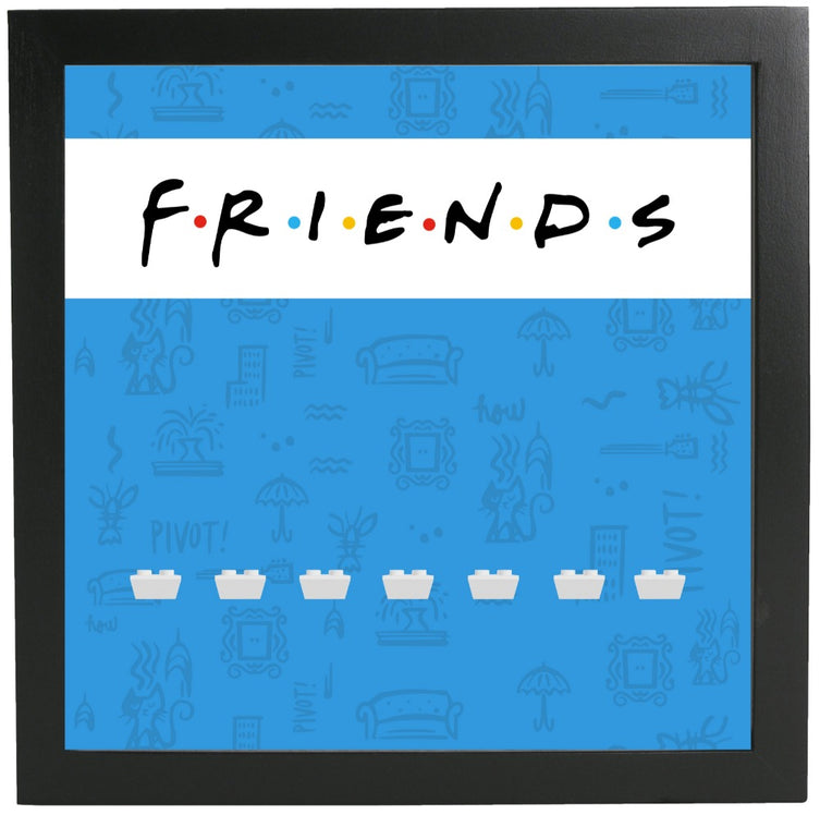 Lego Minifigures Display Frame  Lego Friends Central Perk and Apar...