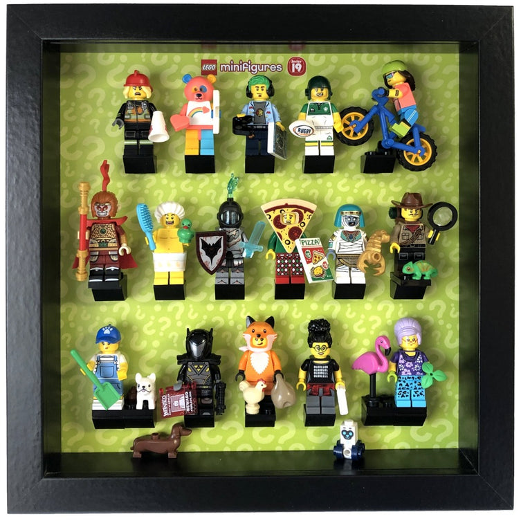 Lego Minifigures Display Frame  Lego Series 19 Minifigures 71025