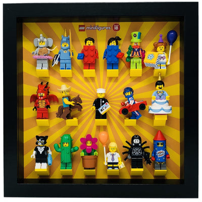 Frame for Lego® Series 18 Minifigures 71021