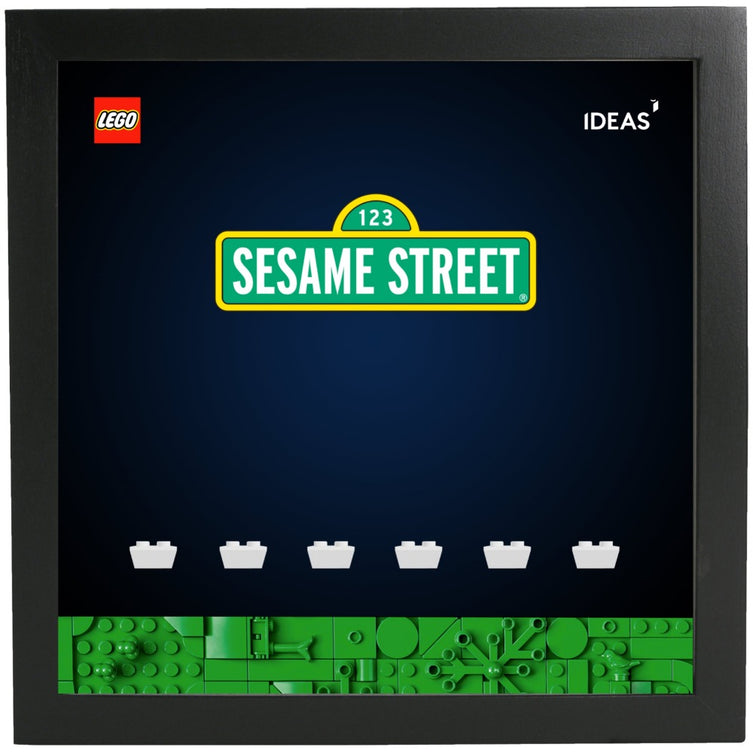 Lego Minifigures Display Frame  LEGO Ideas 123 Sesame Street Minif...