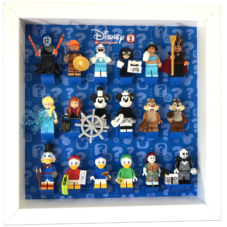Lego Minifigures Display Frame  Lego Disney Series 2 Minifigures