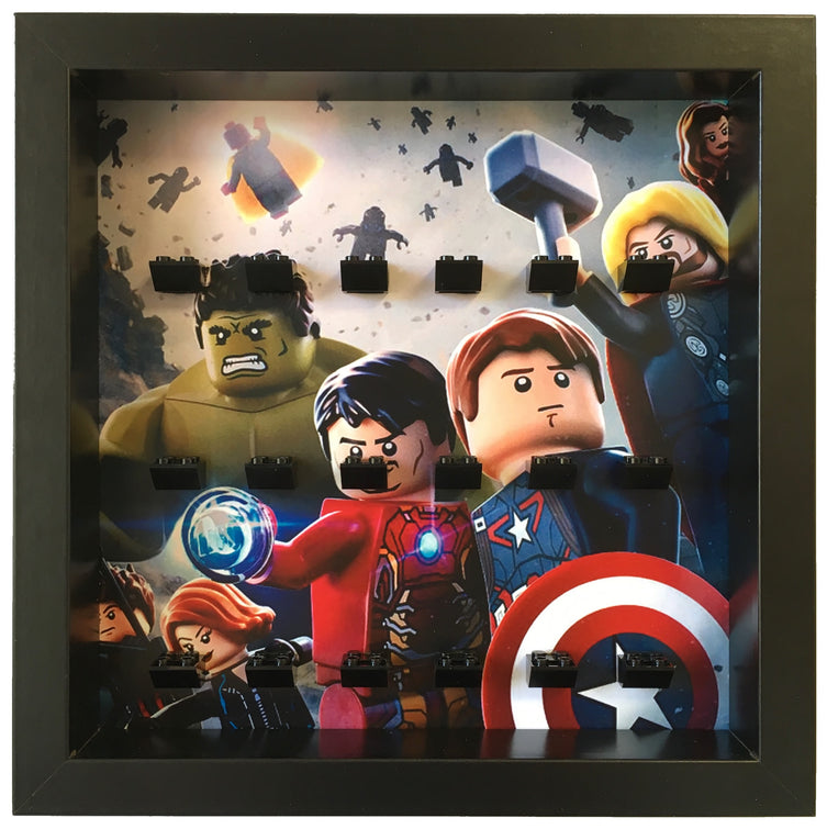 Lego Minifigures Display Frame  Lego Marvel Avengers: Age of Ultro...