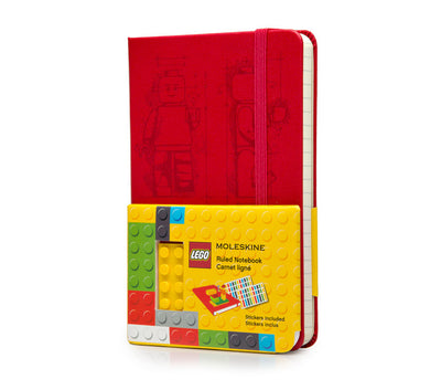 LEGO Moleskine - Limited Edition Notebook - Pocket - Ruled - Scarlet Red