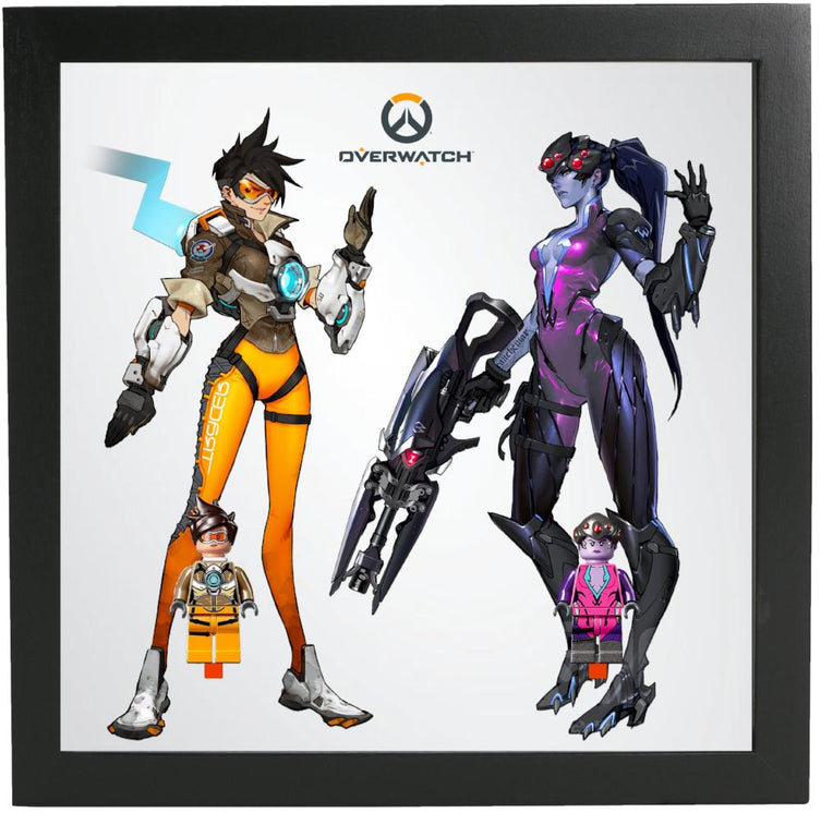 Lego Minifigures Display Frame Frames for Lego Overwatch Minifigur...