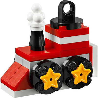 Train Christmas Tree Ornament built/based in Lego® 5002813