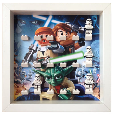 Custom layout Frame for Lego® Star Wars Minifigures