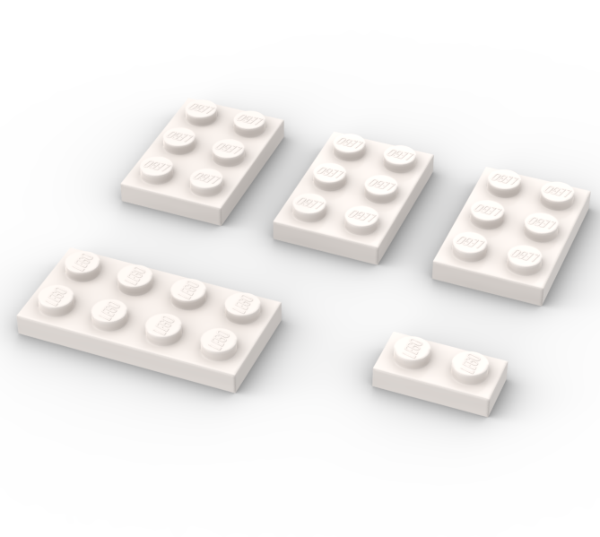 Brick Plates Pack