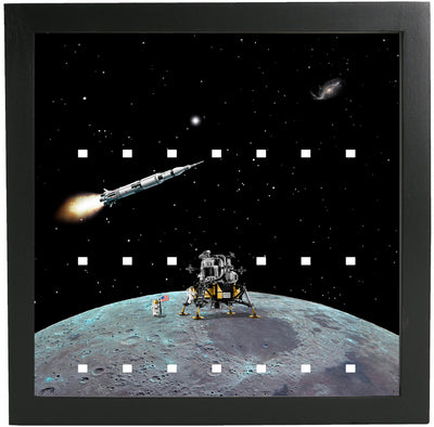 Moon Frame for Lego Space Minifigures