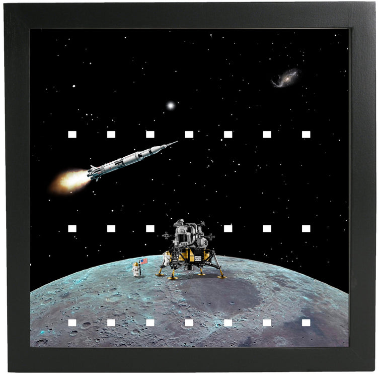 Lego Minifigures Display Frame Moon  Lego Space Minifigures