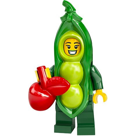 Peapod Costume Girl – Series 20 Lego Minifigure