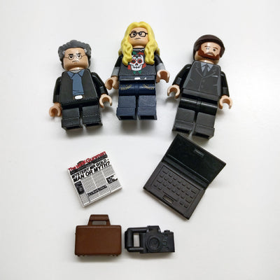 The X-Files The Lone Gunmen Lego Minifigures