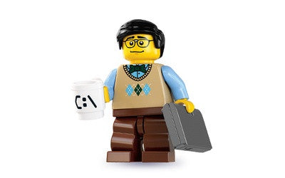 Computer Programmer – Series 7 Lego Minifigure