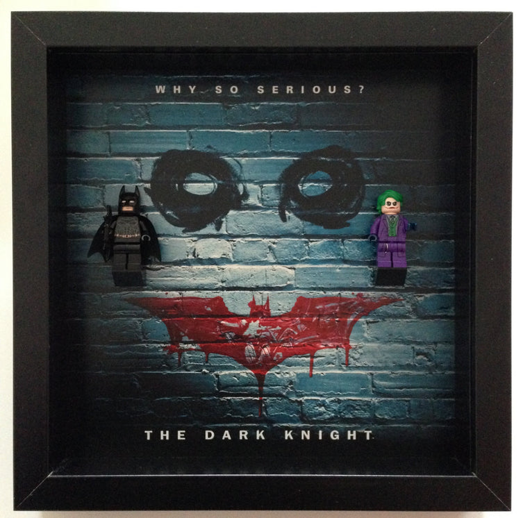 Lego Minifigures Display Frame Exclusive  Lego Batman 