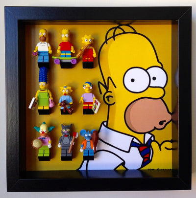 Homer Simpson Frame for Lego® Minifigures