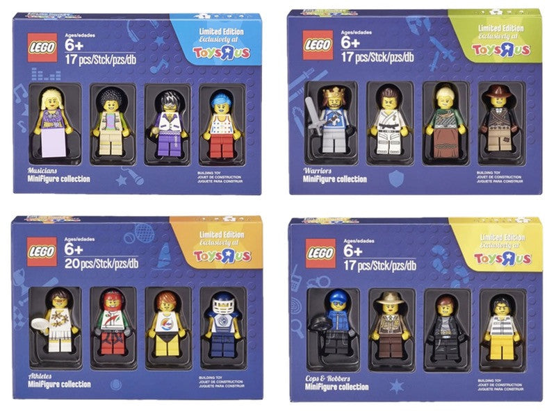 LEGO FULL Minifigures Collection Toys R Us Exclusive 5004421 5004422 5004573 5004574